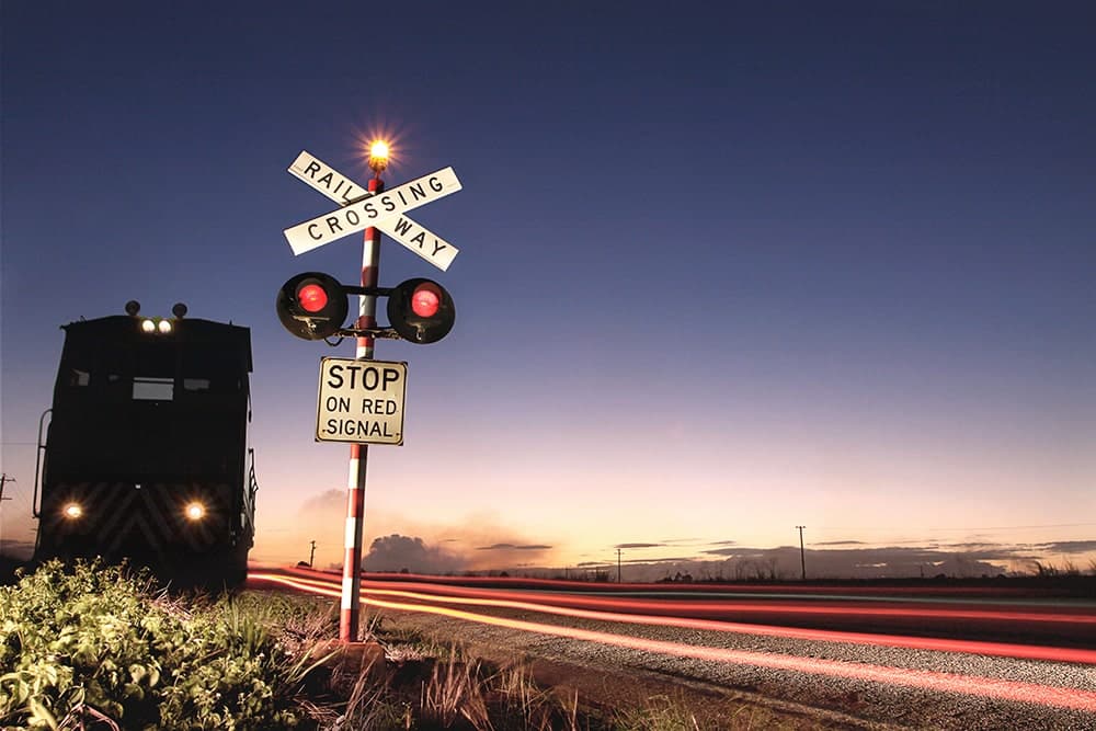train crossing